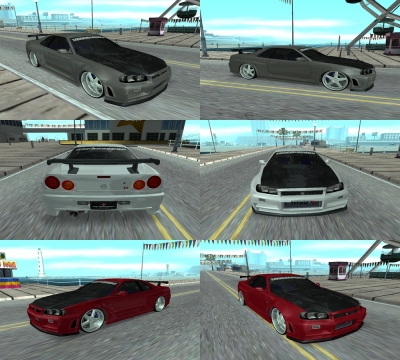 Nissan Skyline GTR-34 Carbon Tune